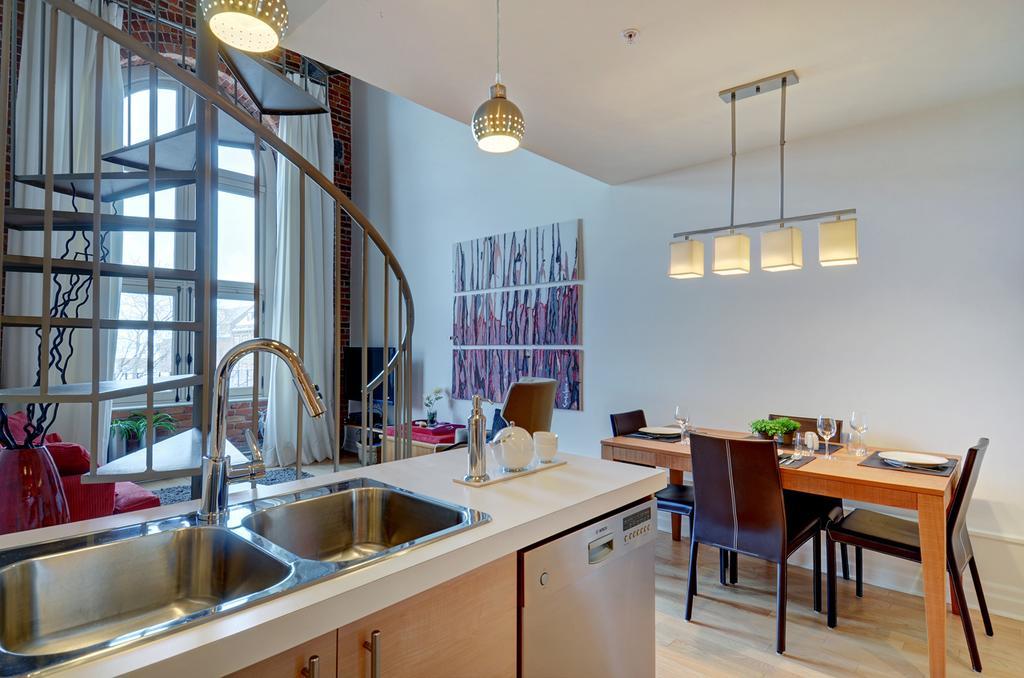 Les Immeubles Charlevoix - Le 1155 Apartamento Ciudad de Quebec Habitación foto