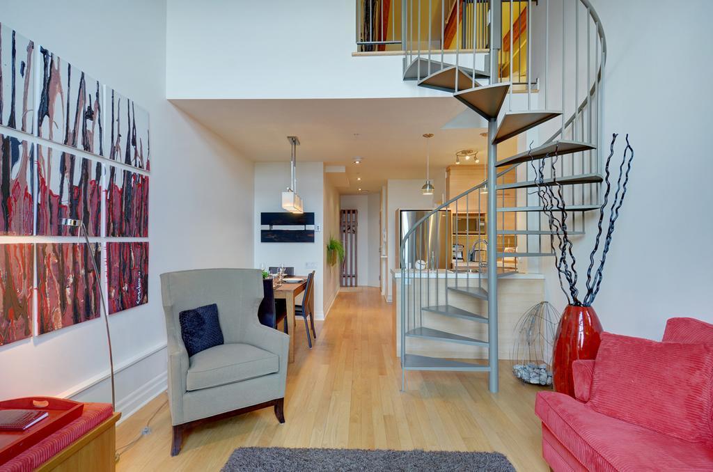 Les Immeubles Charlevoix - Le 1155 Apartamento Ciudad de Quebec Habitación foto
